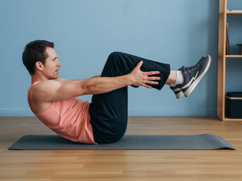 Exercice sit-up : bien exécuter le mouvement et éviter les douleurs lombaires